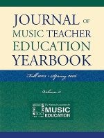 Journal of Music Teacher Education Yearbook, v. 15 (Paperback, Fall 2005-Sprin) - The National Association for Music Education MENC Photo
