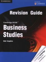 Cambridge IGCSE Business Studies Revision Guide (Paperback) - Medi Houghton Photo
