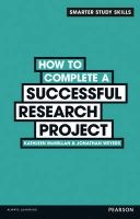 How to Complete a Successful Research Project (Paperback) - Kathleen McMillan Photo