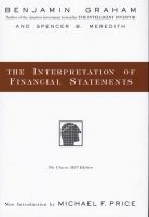 The Interpretation of Financial Statements (Hardcover, New ed) - Benjamin Graham Photo