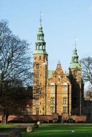 Rosenborg Castle in Copenhagen Denmark - 150 Page Lined Notebook/Diary (Paperback) - Cs Creations Photo