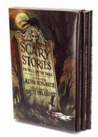 Scary Stories Box Set - Scary Stories, More Scary Stories, and Scary Stories 3 (Paperback) - Alvin Schwartz Photo