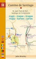Camino De Santiago Maps - Mapas - Mappe - Mapy - Karten - Cartes - St. Jean Pied de Port - Santiago de Compostela (English & Foreign language, Paperback, 9th Revised edition) - John Brierley Photo