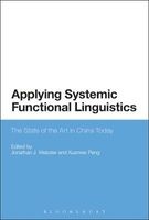 Applying Systemic Functional Linguistics - The State of the Art in China Today (Hardcover) - Jonathan J Webster Photo
