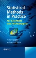 Statistical Methods in Practice - for Scientists and Technologists (Hardcover) - Richard Boddy Photo