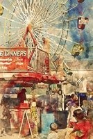 County Fair Carnival Ferris Wheel Watercolor Journal - (Notebook, Diary, Blank Book) (Paperback) - Distinctive Journals Photo