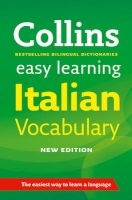 Easy Learning Italian Vocabulary (Italian, English, Paperback, 2nd Revised edition) - Collins Dictionaries Photo