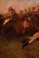 ''Scene from the Steeplechase the Fallen Jockey'' by Edgar Degas - 1866 - Journal (Blank / Lined) (Paperback) - Ted E Bear Press Photo