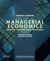Managerial Economics in a Global Economy (Paperback, 8th Revised edition) - Dominick Salvatore Photo