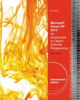 Microsoft Visual C# 2012 - An Introduction to Object-Oriented Programming (Paperback, International ed of 5th revised ed) - Joyce Farrell Photo