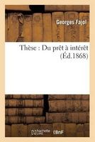 These: Du Pret a Interet (French, Paperback) - Fajol Photo