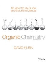 Student Study Guide and Solutions Manual to Accompany Organic Chemistry (Paperback, 2nd Revised edition) - David R Klein Photo