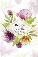 Recipe Journal - Blank Cookbook (Blank Cookbooks and Recipe Books) (Paperback) - Blank Books Photo