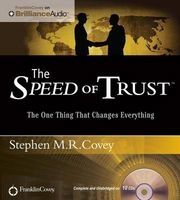 The Speed of Trust - The One Thing That Changes Everything (Standard format, CD, abridged edition) - Stephen R Covey Photo