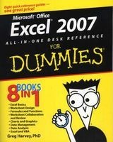 Excel 2007 All-in-One Desk Reference For Dummies (Paperback) - Greg Harvey Photo