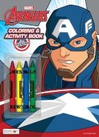 Avengers: Coloring & Activity Book - With Crayons & Stickers (Paperback) -  Photo