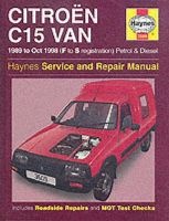 Citroen C15 Van Service and Repair Manual (Hardcover) - Michael Gascoigne Photo