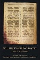 Williams' Hebrew Syntax (Paperback, 3rd Revised edition) - Ronald J Williams Photo