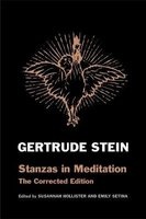 Stanzas in Meditation (Paperback, The Corrected Ed.) - Gertrude Stein Photo