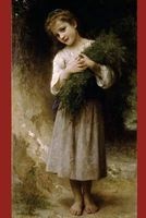 Back Fields by William-Adolphe Bouguereau - 1898 - Journal (Blank / Lined) (Paperback) - Ted E Bear Press Photo