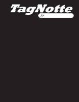, Dotted Line, 1 Subject, College, 80 Page Notebook Black (Paperback) - Tagnotte Photo