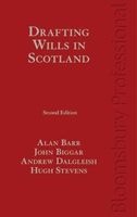 Drafting Wills in Scotland (Hardcover, 2nd Revised edition) - Alan Barr Photo