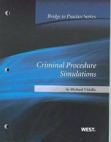 Criminal Procedure Simulations (Paperback) - Michael Vitiello Photo