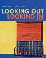 Looking Out, Looking in (Paperback, 15th Revised edition) - Ronald Adler Photo