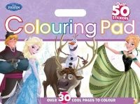 Disney Frozen Colouring Floor Pad (Paperback) - Parragon Books Ltd Photo