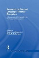 Research on Second Language Teacher Education (Hardcover) - Karen E Johnson Photo
