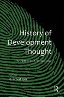History of Development Thought - A Critical Anthology (Hardcover) - R Srivatsan Photo