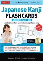 Japanese Kanji Flash Cards Kit Volume 1 - Kanji 1-200: Beginning Level (Book, Book and Kit wi) - Alexander Kask Photo