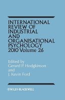 International Review of Industrial and Organizational Psychology 2011 (Hardcover, 2011) - Gerard P Hodgkinson Photo