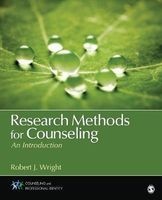 Research Methods for Counseling - An Introduction (Paperback) - Robert J Wright Photo