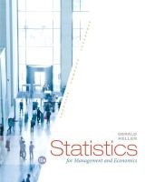 Statistics for Management and Economics (Hardcover, 10th Revised edition) - Gerald Keller Photo