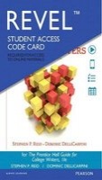 Revel for the Prentice Hall Guide for College Writers -- Access Card (Digital product license key, 11th) - Stephen P Reid Photo