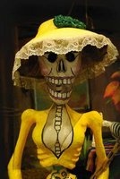 Mexican La Catrina Doll Journal - 150 Page Lined Notebook/Diary (Paperback) - Cool Image Photo