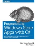 Programming Windows Store Apps with C# (Paperback) - Matthew Baxter Reynolds Photo