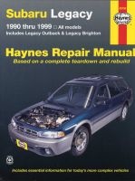 Subaru Legacy Automotive Repair Manual - 1990-1999 (Paperback) - Ken Freund Photo