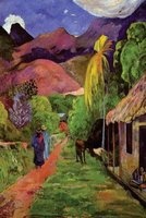 "Road in Tahiti" by Paul Gauguin - 1891 - Journal (Blank / Lined) (Paperback) - Ted E Bear Press Photo