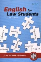 English For Law Students  (Paperback, 3rd Revised edition) - C van der Walt Photo