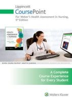 Lippincott Coursepoint for Weber: Health Assessment in Nursing (Hardcover, 5th) - Janet Weber Photo