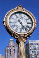 1909 Cast Iron Street Clock on Fifth Avenue New York City Journal - 150 Page Lined Notebook/Diary (Paperback) - Cs Creations Photo