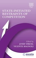 State-Initiated Restraints of Competition (Hardcover) - Josef Drexl Photo