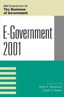 E-Government 2001 (Paperback, 2001) - Mark A Abramson Photo
