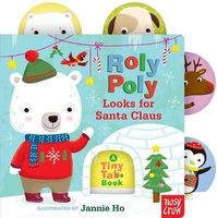 Roly Poly Looks for Santa Claus - A Tiny Tab Book (Board book) - Nosy Crow Photo