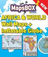 Maps in a Box - Student Box Set with Inflatable Globe - Map Studio Photo