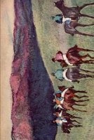 ''Racehorses in a Landscape'' by Edgar Degas - 1894 - Journal (Blank / Lined) (Paperback) - Ted E Bear Press Photo