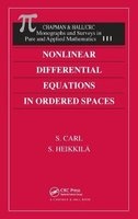 Nonlinear Differential Equations in Ordered Spaces (Hardcover) - S Carl Photo