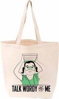 Talk Wordy to Me Tote (Other printed item) - Gibbs Smith Publishers Photo
